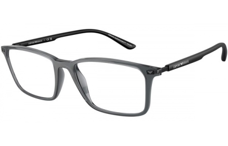 Monturas - Emporio Armani - EA3237 - 6106 SHINY TRANSPARENT BLACK