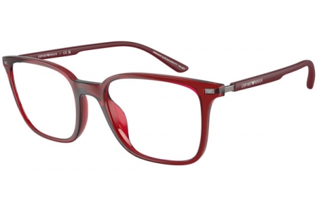 Monturas - Emporio Armani - EA3242U - 6109  SHINY TRANSPARENT BORDEAUX