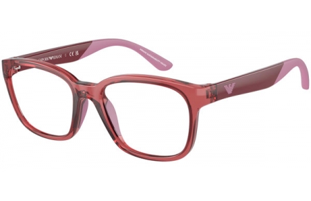 Gafas Junior - Emporio Armani Junior - EK3003 - 5075  SHINY TRANSPARENT RED