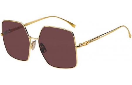 Gafas de Sol - Fendi - FF 0439/S - 001 (U1) YELLOW GOLD // PINK