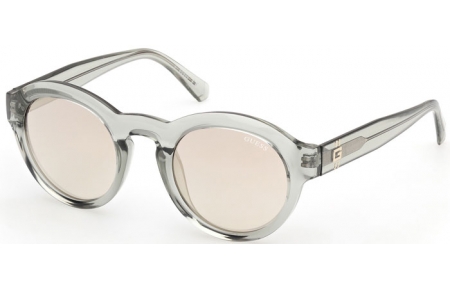 Gafas de Sol - Guess - GU00205 - 20C  SHINY GREY // GREY MIRROR