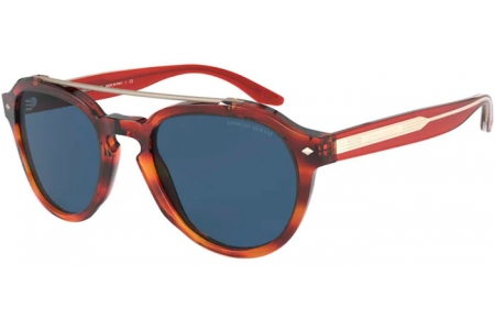 Gafas de Sol - Giorgio Armani - AR8129 - 580980 STRIPED BROWN // DARK BLUE