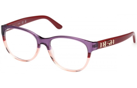 Monturas - Guess - GU2980 - 071  VIOLET BURGUNDY BEIGE