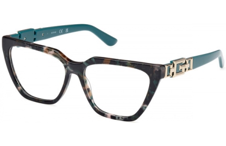 Monturas - Guess - GU2985 - 098  HAVANA GREEN