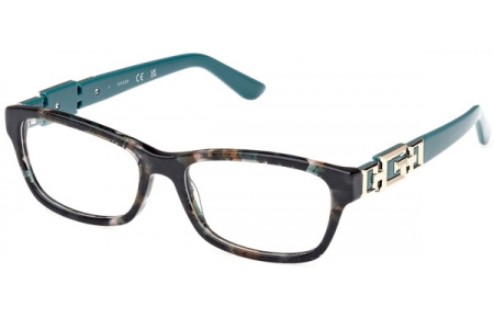 Monturas - Guess - GU2986 - 098  HAVANA GREEN