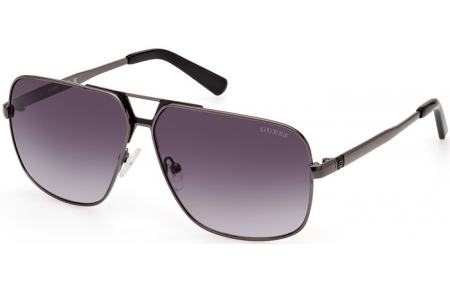 Gafas de Sol - Guess - GU00070 - 08B  SHINY ANTHRACITE // GREY GRADIENT