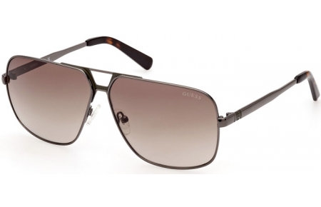 Gafas de Sol - Guess - GU00070 - 08F  SHINY ANTHRACITE // BROWN GRADIENT