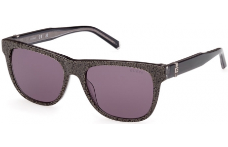 Gafas de Sol - Guess - GU00075 - 05A  BLACK DECORED // GREY