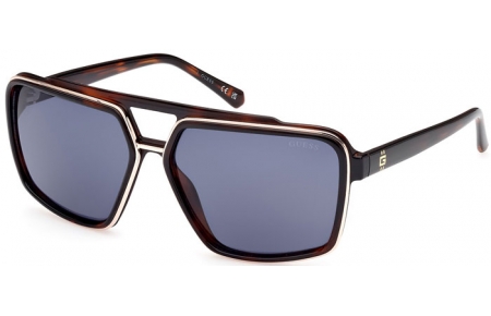 Gafas de Sol - Guess - GU00076 - 52V  DARK HAVANA // BLUE