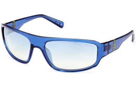 Gafas de Sol - Guess - GU00080 - 90X  SHINY BLUE // BLUE GRADIENT MIRROR