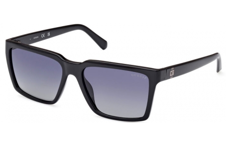 Gafas de Sol - Guess - GU00084 - 01D  SHINY BLACK // GREY GRADIENT POLARIZED