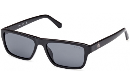 Gafas de Sol - Guess - GU00085 - 01D  SHINY BLACK // GREY POLARIZED