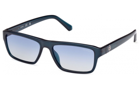 Gafas de Sol - Guess - GU00085 - 90X  SHINY DARK BLUE // BLUE MIRROR