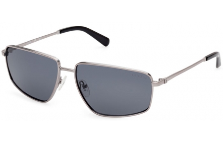 Gafas de Sol - Guess - GU00088 - 08D  SHINY ANTHRACITE // GREY POLARIZED