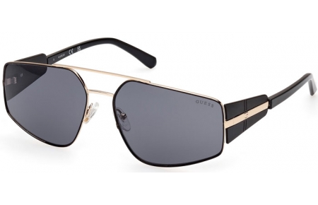 Gafas de Sol - Guess - GU00091 - 05A  GOLD BLACK // GREY