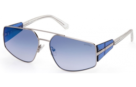 Gafas de Sol - Guess - GU00091 - 08X  SHINY ANTHRACITE // BLUE GRADIENT MIRROR