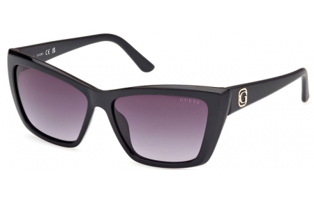 Gafas de Sol - Guess - GU00098 - 01B  SHINY BLACK // GREY GRADIENT