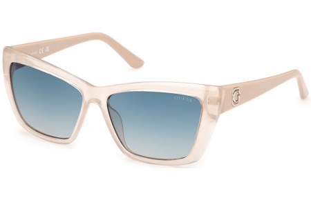 Gafas de Sol - Guess - GU00098 - 25P  SHINY IVORY // GREEN GRADIENT