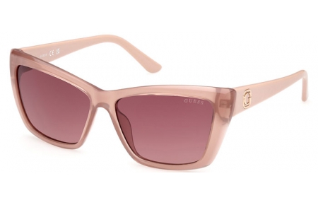 Gafas de Sol - Guess - GU00098 - 57F  SHINY BEIGE // BROWN GRADIENT