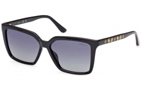 Gafas de Sol - Guess - GU00099 - 01D  SHINY BLACK // GREY GRADIENT POLARIZED