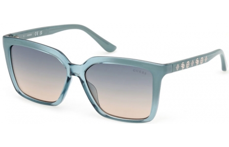 Lunettes de soleil - Guess - GU00099 - 89W  TURQUOISE GRADIENT // BLUE GRADIENT