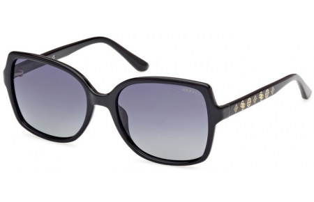 Gafas de Sol - Guess - GU00100 - 01D  SHINY BLACK // GREY GRADIENT POLARIZED