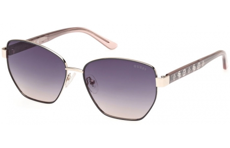 Gafas de Sol - Guess - GU00102 - 20B  SHINY GOLD GREY // GREY GRADIENT