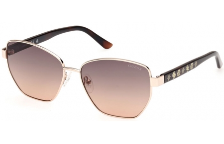 Gafas de Sol - Guess - GU00102 - 32F  SHINY PALE GOLD // BROWN GRADIENT