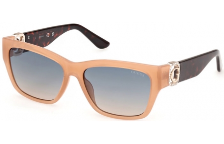 Gafas de Sol - Guess - GU00105 - 57P  SHINY BEIGE // GREEN GRADIENT