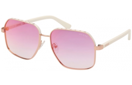 Gafas de Sol - Guess - GU00107 - 21Z  SHINY ROSE GOLD // VIOLET GRADIENT