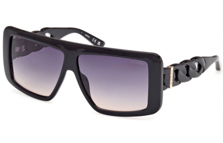 Gafas de Sol - Guess - GU00109 - 01B  SHINY BLACK // GREY GRADIENT