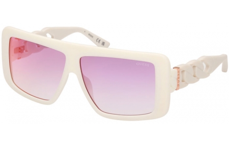 Gafas de Sol - Guess - GU00109 - 21Z  MATTE WHITE // VIOLET GRADIENT