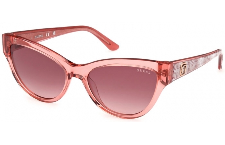 Gafas de Sol - Guess - GU00112 - 72T  TRANSPARENT PINK // BORDEAUX GRADIENT