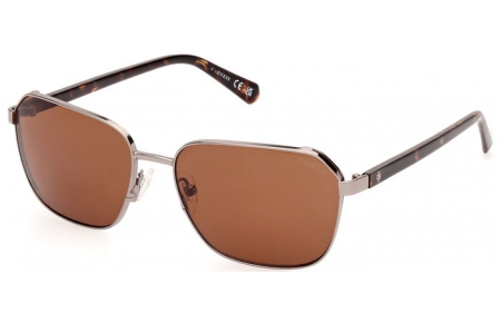 Gafas de Sol - Guess - GU00117 - 08E  SHINY BRONZE // BROWN