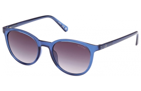 Gafas de Sol - Guess - GU00118 - 90B  SHINY BLUE // GREY GRADIENT