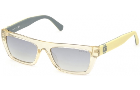 Gafas de Sol - Guess - GU00120 - 39C  SHINY LIGHT YELLOW // LIGHT GREY MIRROR