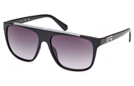 Gafas de Sol - Guess - GU00123 - 01B  SHINY BLACK // GREY GRADIENT