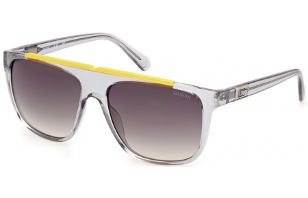 Gafas de Sol - Guess - GU00123 - 20B  SHINY GREY // GREY GRADIENT