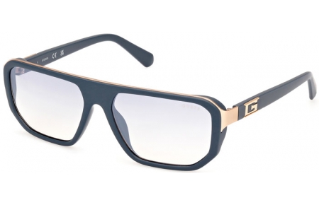 Gafas de Sol - Guess - GU00124 - 20C  MATTE GREY // LIGHT GREY MIRROR