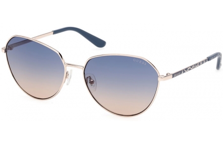 Gafas de Sol - Guess - GU00148 - 32W  SHINY PALE GOLD // BLE GRADIENT PINK