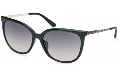 Gafas de Sol - Guess - GU00150-H - 96P  SHINY DARK GREEN // GREEN GRADIENT