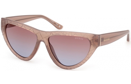 Gafas de Sol - Guess - GU00151 - 57F  SHINY BEIGE // BROWN GRADIENT