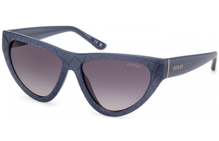 Gafas de Sol - Guess - GU00151 - 84B  SHINY BLUE // GREY GRADIENT