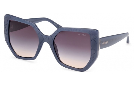 Gafas de Sol - Guess - GU00153 - 84B  SHINY BLUE // GREY GRADIENT