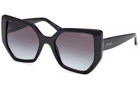 Gafas de Sol - Guess - GU00154 - 01B  SHINY BLACK // GREY GRADIENT