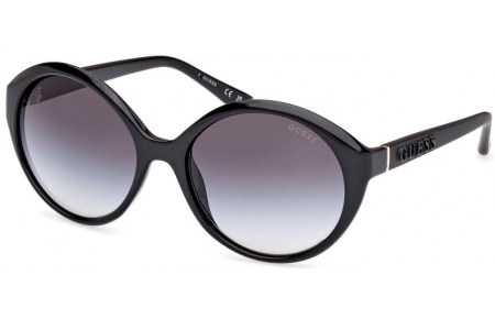 Gafas de Sol - Guess - GU00155 - 01B  SHINY BLACK // GREY GRADIENT