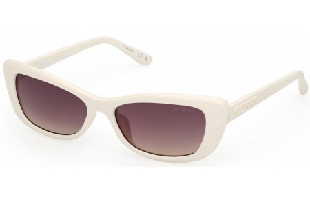 Gafas de Sol - Guess - GU00156-H - 21B  SHINY WHITE // BROWN GRADIENT