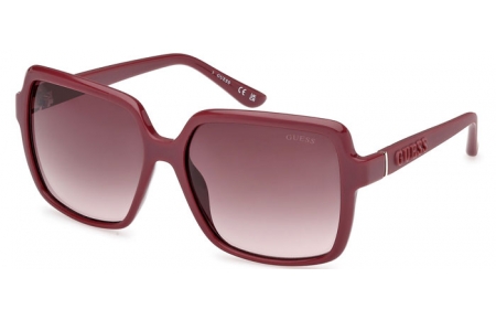 Gafas de Sol - Guess - GU00157 - 69F  SHINY BORDEAUX // BROWN GRADIENT