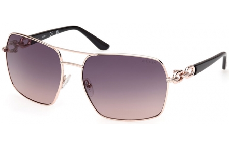 Gafas de Sol - Guess - GU00159 - 28B  SHINY ROSE GOLD // GREY GRADIENT