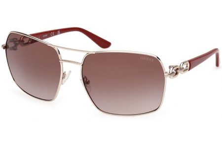 Gafas de Sol - Guess - GU00159 - 32F  SHINY PALE GOLD // BROWN GRADIENT